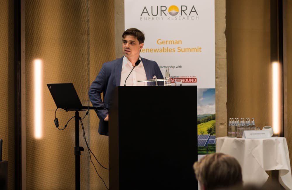 Manuel Koehler, speaker at the Aurora German Renewables Summit