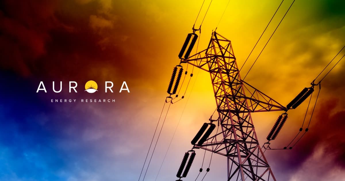 Aurora Energy Research - Critical Energy Market Analytics
